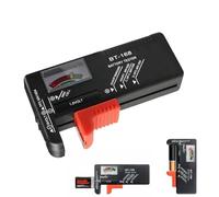 1Pc Analogue Battery Tester Simple and Effective Multi Size Battery Checker for AA AAA C D 9V 1.5V Button Cell Batteries Easy to Read Battery Tester Checker (Requires No Battery for Operation)