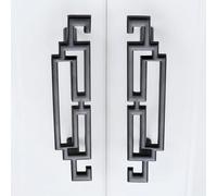 1PC Ancient Chinese Style Furniture Handle Zinc Alloy Gold Copper Cabinet Handle Drawer Pull Knob Door Pull Furniture Hardware(B 96MM)