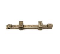 1PC Antique Brass Barrel Bolt Latch - Slide Lock for Doors, Cabinets, and Windows - Easy to Install Security Solution(36cm)