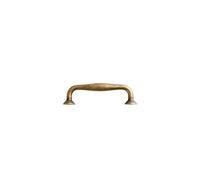 1pc Antique Bronze Wardrobe Door Dresser Handle Solid Aged Gold Bronze Vintage Handle American Style Distressed Drawer Dresser Pull(96mm)