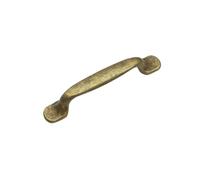 1PC Antique Cabinet Handles Retro Kitchen Cupboard Door Knobs Vintage Wardrobe Pulls Modern Zinc Alloy Furniture Hardware (Retro Brass 96mm)