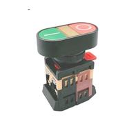 1pc APBB-22N-25N Start-stop Double Pushbuttons Switch With LED Lamp(Mounting hole 22mm 25mm)(DC12/24/36 AC220/380V)(380V)