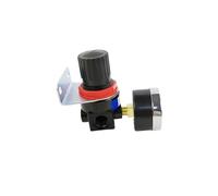 1pc AR2000 1/4" Thread BSPT Pneumatic Air Compressor Pressure Regulator Reduction Valve 4MM 6MM 8MM 10MM 12MM Connector Fittings(AR2000 w BT 12mm)