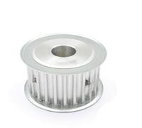 1PC Arc HTD 8M 24 Teeth Timing Synchronous Pulley Round Bore 8-28mm For Belt Width 15/20/25/30/40mm HTD8M 24-8M AF 24T 24Teeth(22mm,For belt width 20mm)