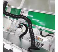1pc Articulated Flexible Fume Extractor Hose, Heat-Resistant Industrial Dust Collection Arm for Factory, Customizable Size(0.8m/2.6ft,100mm/3.9in)