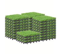 1pc Artificial Grass Tiles For Patio, Balcony, Backyard, Artificial Turf Floor, 12"x12"