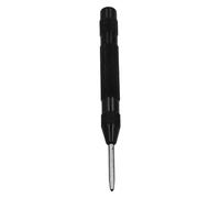 1pc Automatic Center Pin Punch Woodworking Tools Spring Loaded Marking Metal Drill Bits Wood Press Dent Marker Tool(Black)