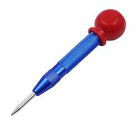 1pc Automatic Center Pin Punch Woodworking Tools Spring Loaded Marking Metal Drill Bits Wood Press Dent Marker Tool(Blue1)