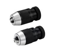 1pc Automatic Locking Self-Tightening Drill Chuck Keyless B10 B12 B16 B18 B22 Lathe Tools Toolhoder MTA MTB R8 C20 for Drill Chuck(B10 (0.5-6mm))