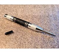 1Pc Automatic Spring Loaded Centre Punch Pre-drill Hole Marker - Glass Breaker
