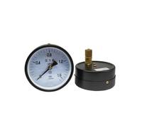 1pc Axial without edge Y-100Z vacuum gauge air pressure water pressure gauge 0-0.6 1.6MPA(0-6)