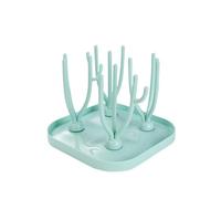 1Pc Baby Bottle Drying Holder with Detachable Tray, Multi-Function for Teat Cup Pacifiers Cleaning Drainer, Drip Water Tray