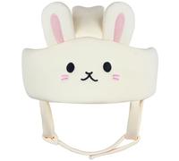 1PC Baby Safety Helmet Adjustable Anti-Collision Soft Cute Cartoon Bunny Baby Head Protector for Crawling Walking.