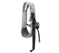 1PC Baby Sling Soft Cozy Baby Carrier with Reflective Strip & Adjustable Padded Shoulder Strap Anti-Slip Toddler Carrier, Grey