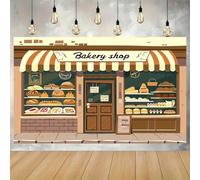 1pc Bakery Style Background Banner - Suitable for birthdays holidays parties multiple sizes to choose from
