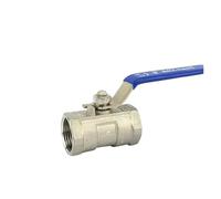 1pc Ball Valve Stainless Steel DN80 Female Thread 3 Inch BSP SS304 316 SS201 2 Way(SS316)