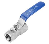 1Pc Ball Valve Stainless Steel SS304 Reduced Port Pipe Ball Valve Female Threaded 6 Sizes