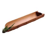 1PC Bamboo Cha He Chinese Tea Scoop Loose Tea Leaf Presentation Tea Tray Shovel Chinese Tea Ceremony Vessel Accessories for Tea Room Home Office Use