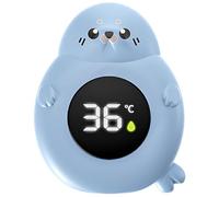 1PC Bath Thermometer Baby Safety, Precise Digital Thermometer, 3-Color Turns Seal Shape Floating Bath Toys for Swimming Pool, Bathtub, Spa.