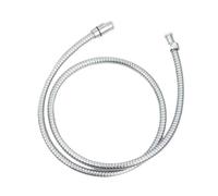 1pc Bathroom Accessories Shower Hose 304 Stainless Steel 1.5M Replacement Flexible Handheld Never Rust Spare Tube(WHITE)