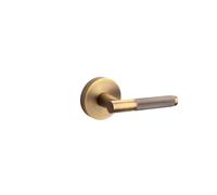 1PC Bathroom Lock Ball Passage Lock Single Keyless Bedroom Privacy Door Lock Exterior Door Locks Handle(No Button-4)