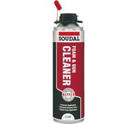 1PC Bazaarist Soudal Foam & Gun Cleaner 500ml - Solvent-Based Aerosol Cleaner for PU Foam Guns - Fast-Acting & Easy to Use