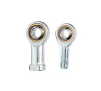 1PC Bearing rod end joint bearing SI5 6 8 10 12 14 16 TK Metric Male Left Female Right Hand Thread Rod End Joint Bearing IDGTTLDF(Right,Si16tk)