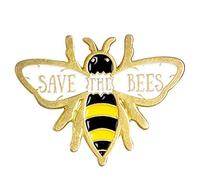 1pc Bee Brooch Floral Brooch Cute Brooch Backpack Badges Coat Brooch for Car Decorative Car Brooch Kids Brooch Enamel Brooch Pin Clothes Badge Charm Collar White Child