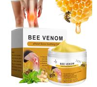 1pc Bee Venom Relief Bone Healing Cream - Bee Venom Cream - Bee Venom Skin Soothing Moisturizer - Joint Moisturizer For Back, Neck, Hands,Foot and Knee - Natural, Safe And Effective 30g