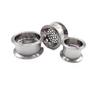 1pc Beer Extractor Filter Plate SS304 Sanitary Stainless Steel 1.5" 2" 3" 4"6" Tri Clamp for Homebrew Distillation(6")