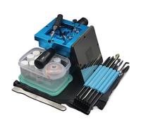 1pc BGA reballing kit 90 * 90mm BGA reballing Station with Hand Shank Gift 10/PCS BGA Universal Stencil(D Package)