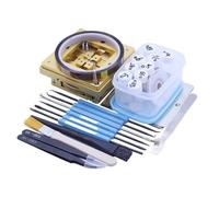 1pc BGA tin Planting Platform 80/90 Automatic Locking Precise Positioning chip Fixture Plant Platform Template Maintenance Tool(E)