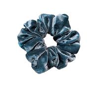 1PC Big Size Scrunchies, Elastic Hair Ties Ponytail Holders for Women(Blue)