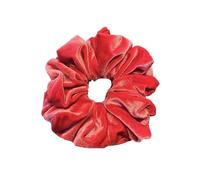 1PC Big Size Scrunchies, Elastic Hair Ties Ponytail Holders for Women(Red)