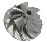1pc Billet Turbo Compressor Milling Wheel Upgrade 36.3 49mm 6 6 Bald 11 6 6 5001865225 Compatible For BMW 320 2.0D E46 150HP 110 Kw(6long6short)