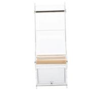 1pc Bird Feeder Acrylic Dispenser for Parrots Automatic Food Container for Garden Outdoor Use Design for Mixed Bird Food Easy to Clean Capacity