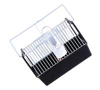 1pc Birdcage Hamster Cage Bird Cage with Handle Bird Habitat Nest Bird Cages for Cockatiels Hámster Cage Lightweight Bird Carrier Portable Bird Cage Handheld Travel Parrot Plastic