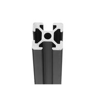 1pc Black 2020 T-Slot European Standard Anodized Aluminum Extrusion L=100-1000mm CNC 3D Printer Linear Guide(200mm)(1000mm)