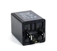 1pc Black 3 Pins Indicator Car Motorcycle 12V LED Relay Fix Blinker Flasher Indicator