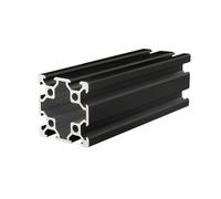 1pc Black 4040 Double V Groove Anodized Aluminum Extrusion Profile for CNC 3D Printer Length 100-1000mm 40X40(450mm)