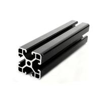 1PC Black 4040 European Standard Aluminum Profile Extrusion 100-800mm Length Linear Rail for CNC 3D Printer(250mm)