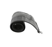 (1PC Black) Baby Stroller Leather Handle Covers Trolley Armrest Protective Case Baby Cart Zipper Protector Cover Pushchair Accessories