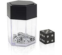 1Pc Black Dice Bomb Magic Tricks,Explode Explosion Dice Magic,Props for Magicians,Close up Street Illusions Gimmicks Mentalism,Magic Kits and Accessories