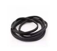 1pc Black Fiberglass Braided Tube 2M - Heat Resistant 600°C, Soft Cable Sleeve for DIY, Wire & Electronics, 1-30mmD(2mm)