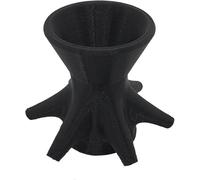 1Pc Black Flower Pouring Cup,Painting Funnel,7 Legs PainttDispenser,Reusable Floral Pattern Paintt Diverter Tool for DIY Making Pour Painting Supplies,Art Paints,Painting, Drawing Art Supplies