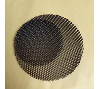1PC Black Honeycomb Mesh Cover for Downlights - Durable 3mm Aluminum, Anti-Glare, 95% Light Transmittance, Temperature Resistant(75mm)