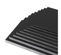 1pc Black Polypropylene Board - 4mm to 20mm Thick, Durable PP Plastic Sheets for Industrial and DIY Applications(5mm 100x100mm)