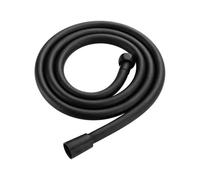 1pc Black PVC Handheld Shower Hose Bathroom GI/2 Universal Interface High Pressure Explosion-proof Faucet Extension Pipe(Black,300cm)