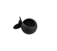 1pc Black Scrub Small Fish Shape Hair Clip,High Ponytail Hair Claw Clip,Nonslip and Strong Tension Hairpin,Korean Style Round Hair Clamp,Fashion Women Hair Accessories,Clips and Barrettes