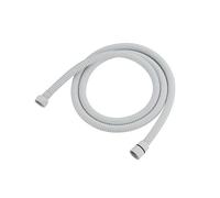 1pc Black Shower Hose Bathroom Fitting Stainless Steel Soft Bath Tube 1.5/2/3 Meter Water Pipe Chrome Gold Grey(White,1.5M)